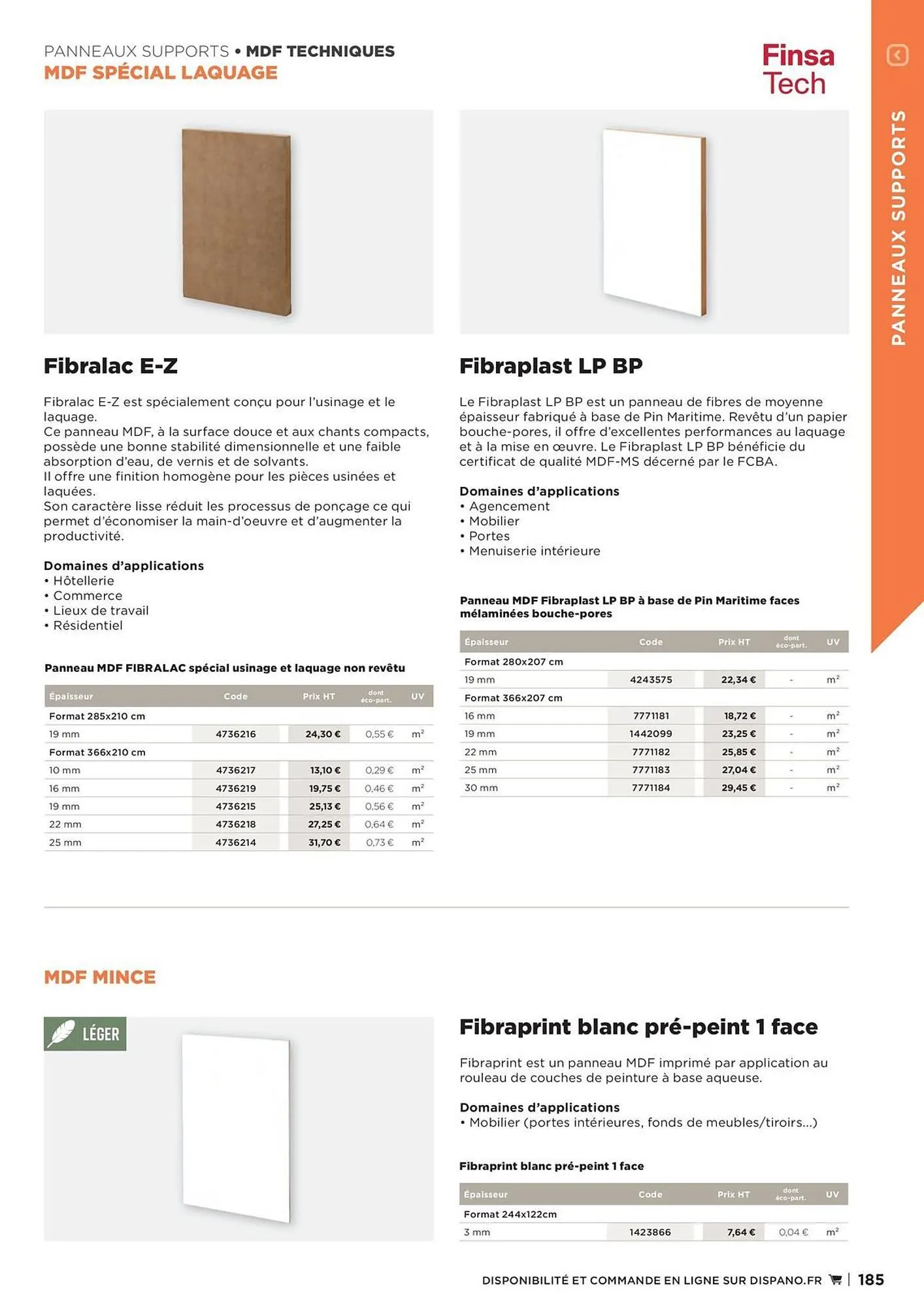 Catalogue Dispano du 25 avril au 31 décembre 2025 - Catalogue page 185