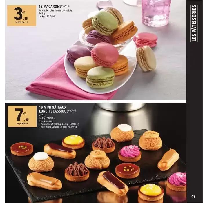 CARTE TRAITEUR PERMANENTE - MIXTE du 8 avril au 17 novembre 2025 - Catalogue page 47