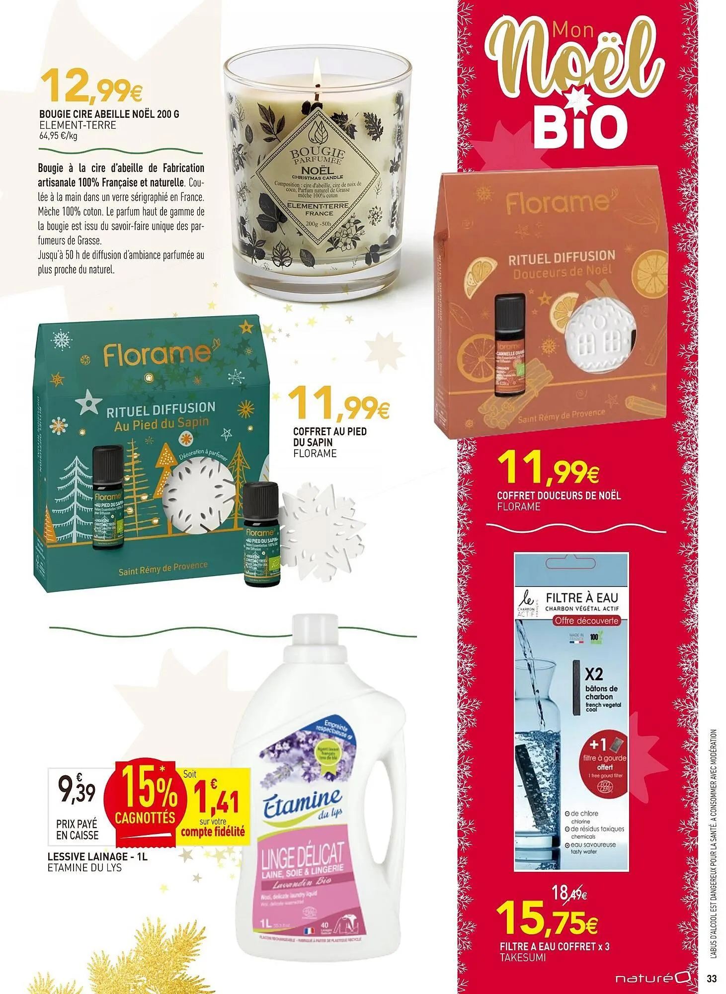 Catalogue naturéO du 26 novembre au 4 janvier 2026 - Catalogue page 33