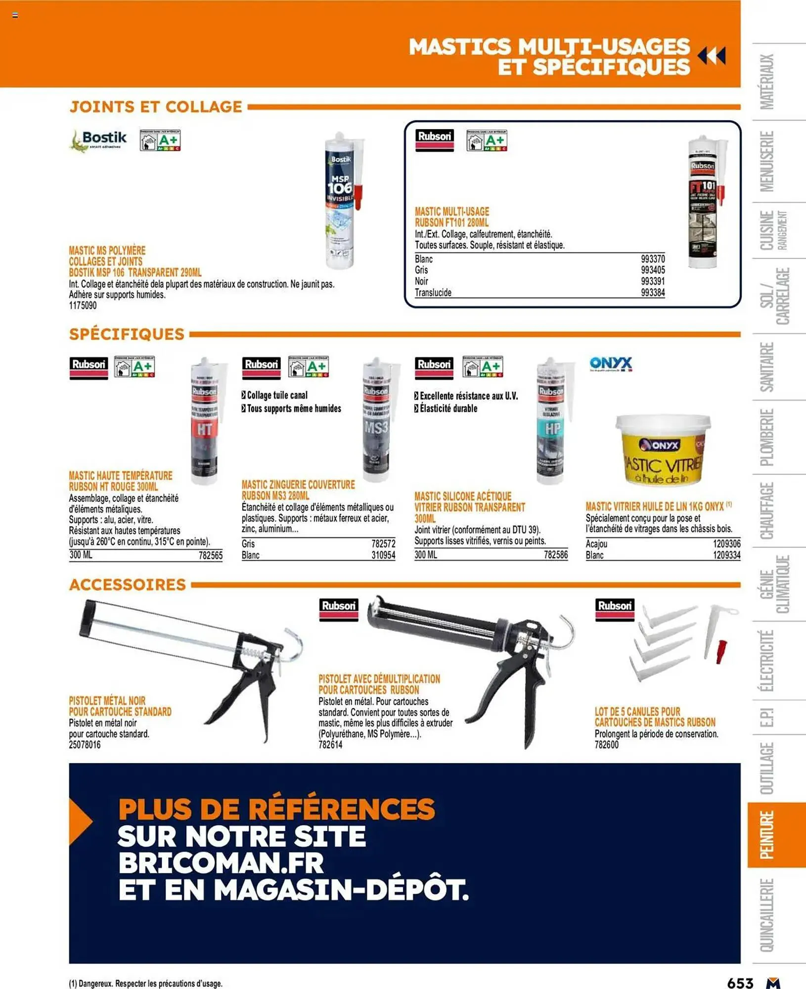 Catalogue Bricoman du 19 mars au 31 décembre 2025 - Catalogue page 1393