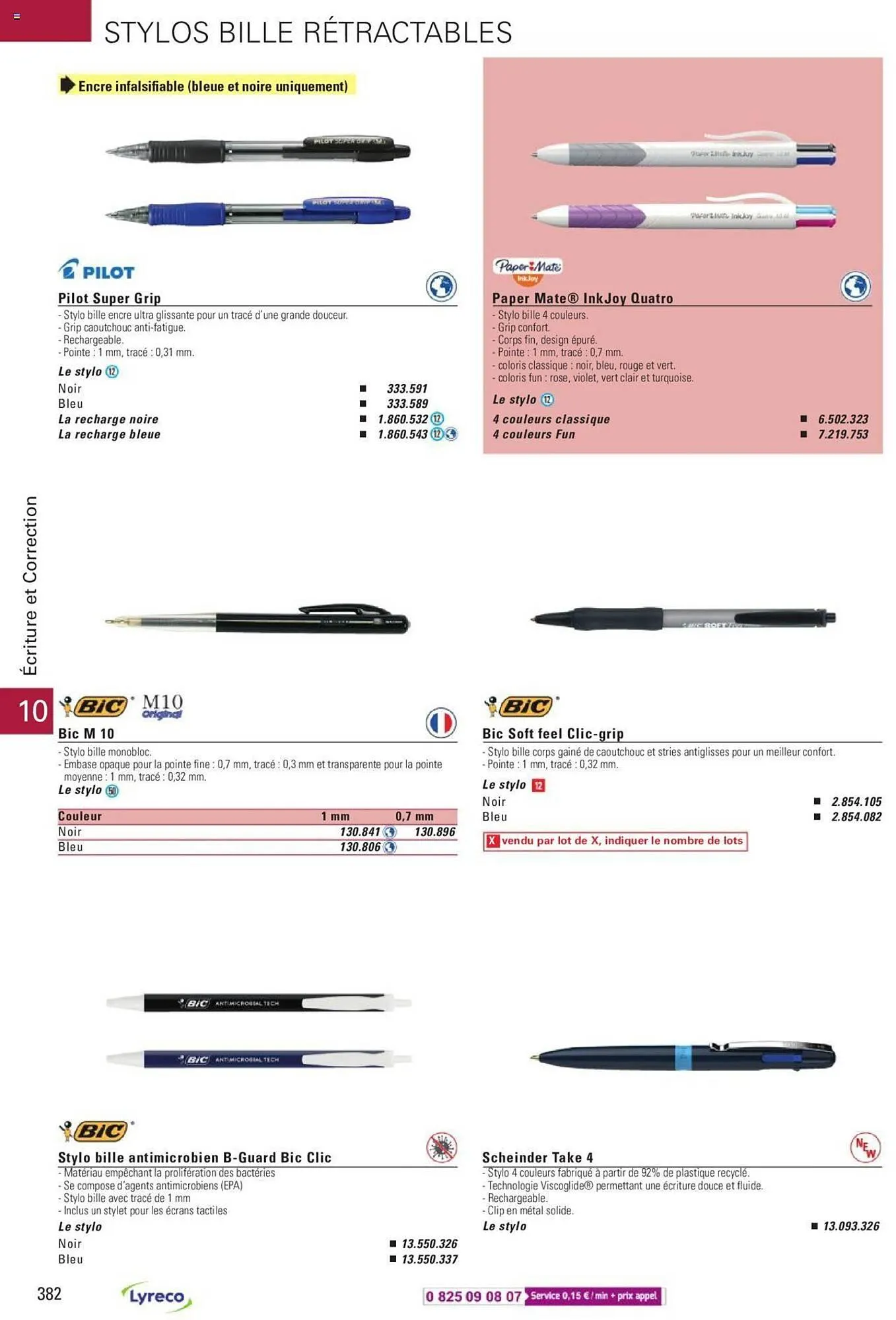 Catalogue Lyreco du 15 mai au 31 décembre 2023 - Catalogue page 382