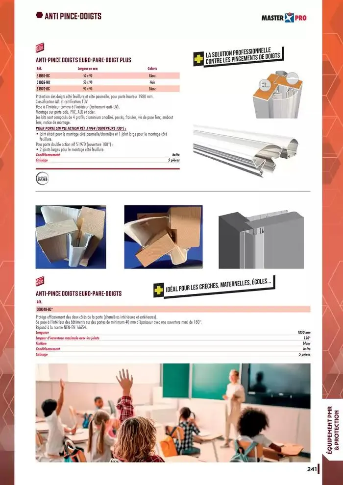 Guide Quincaillerie Serrurerie 2025 - 2026 du 1 avril au 1 avril 2026 - Catalogue page 243