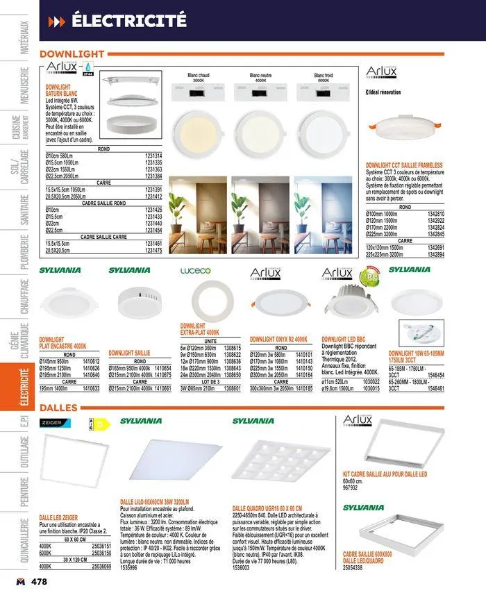 Guide produits 2024 du 15 mars au 31 décembre 2024 - Catalogue page 478