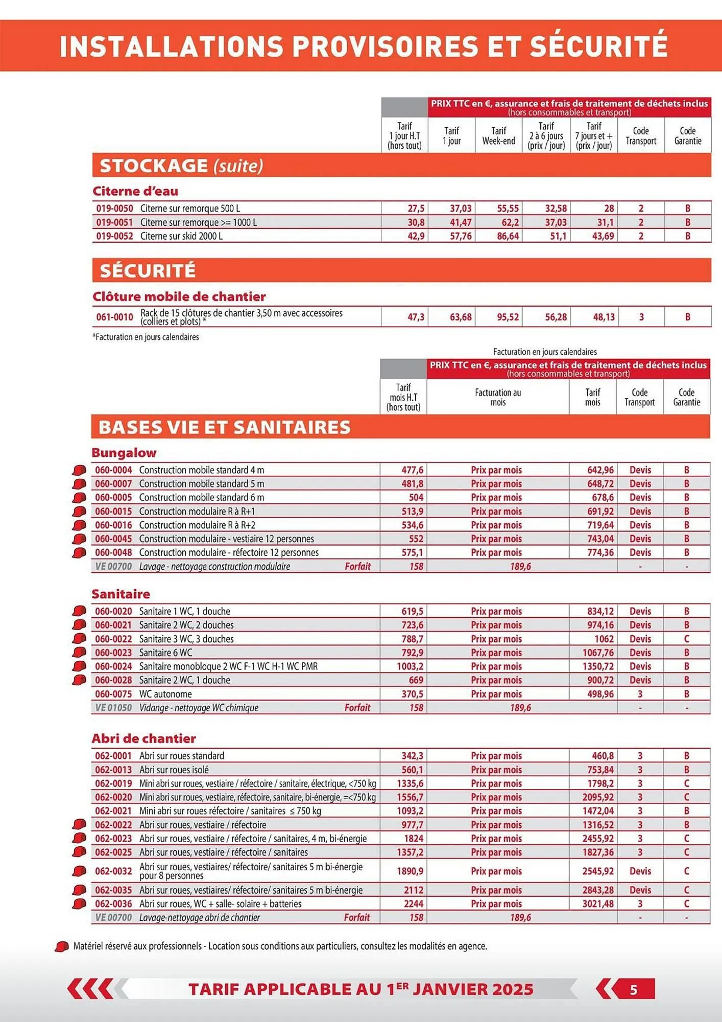 Loxam Catalogue du 3 janvier au 31 décembre 2025 - Catalogue page 5