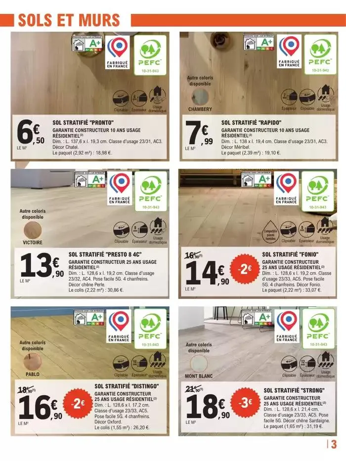 Trafic Brico 1 du 31 décembre au 18 janvier 2025 - Catalogue page 13