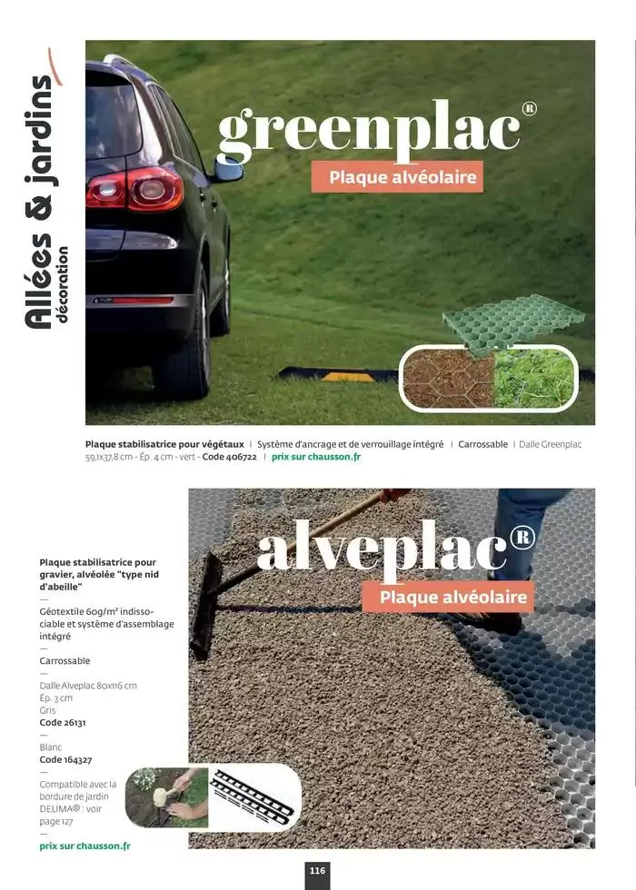 Aménagez votre extérieur SAISON 2025 du 1 janvier au 31 décembre 2025 - Catalogue page 118