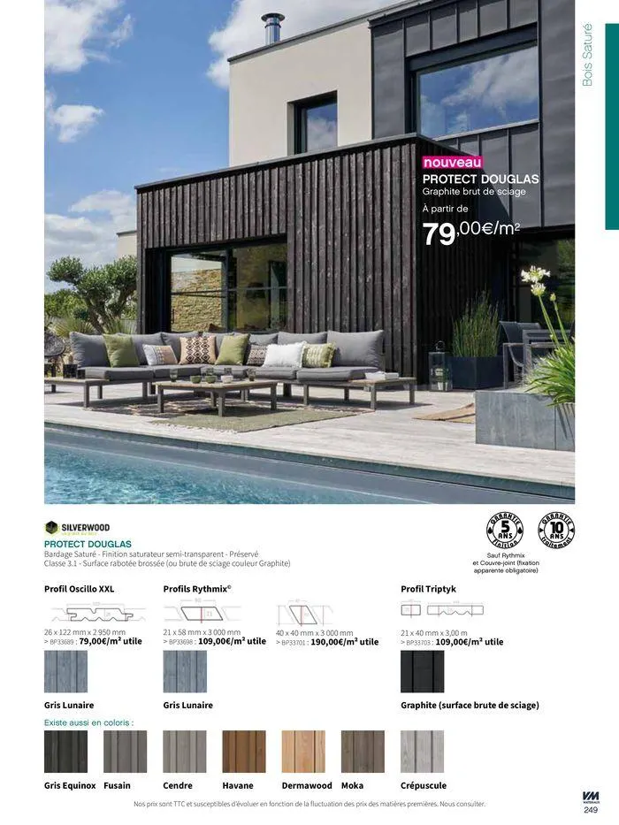 Extériéurs du 14 mars au 20 janvier 2026 - Catalogue page 249