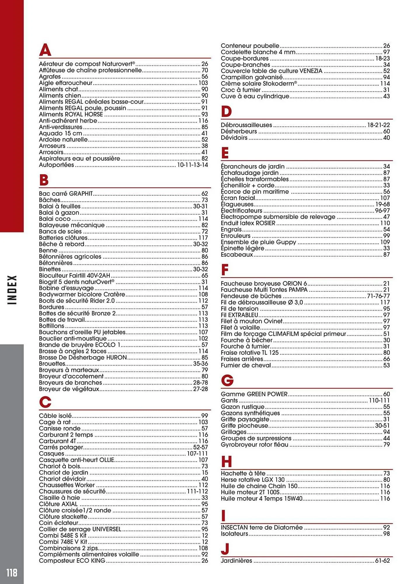 Catalogue Master Pro du 18 mars au 26 septembre 2026 - Catalogue page 118