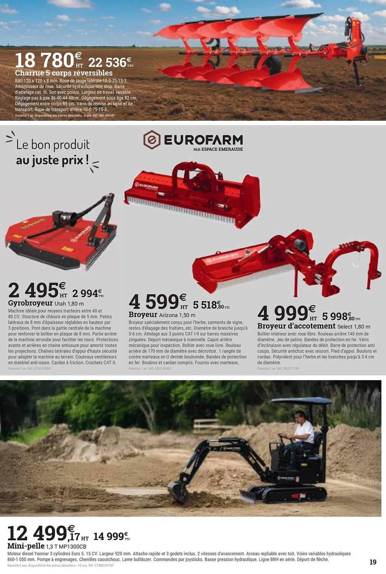 Catalogue Espace emeraude du 9 mars au 18 avril 2026 - Catalogue page 19