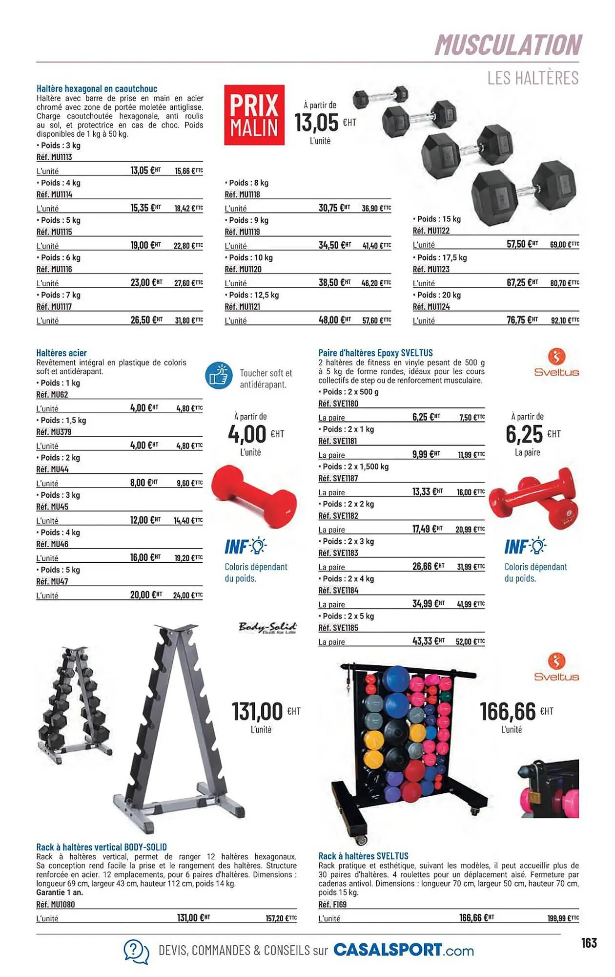 Catalogue Casal Sport du 22 janvier au 31 décembre 2026 - Catalogue page 135
