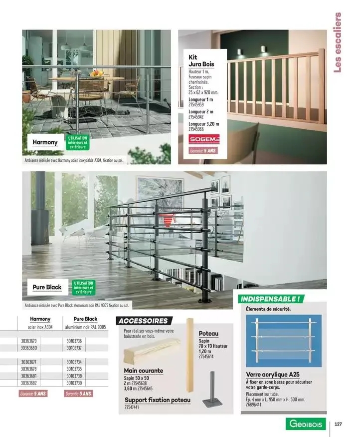 Aménagents Intérieurs 2025 du 1 janvier au 31 décembre 2025 - Catalogue page 127