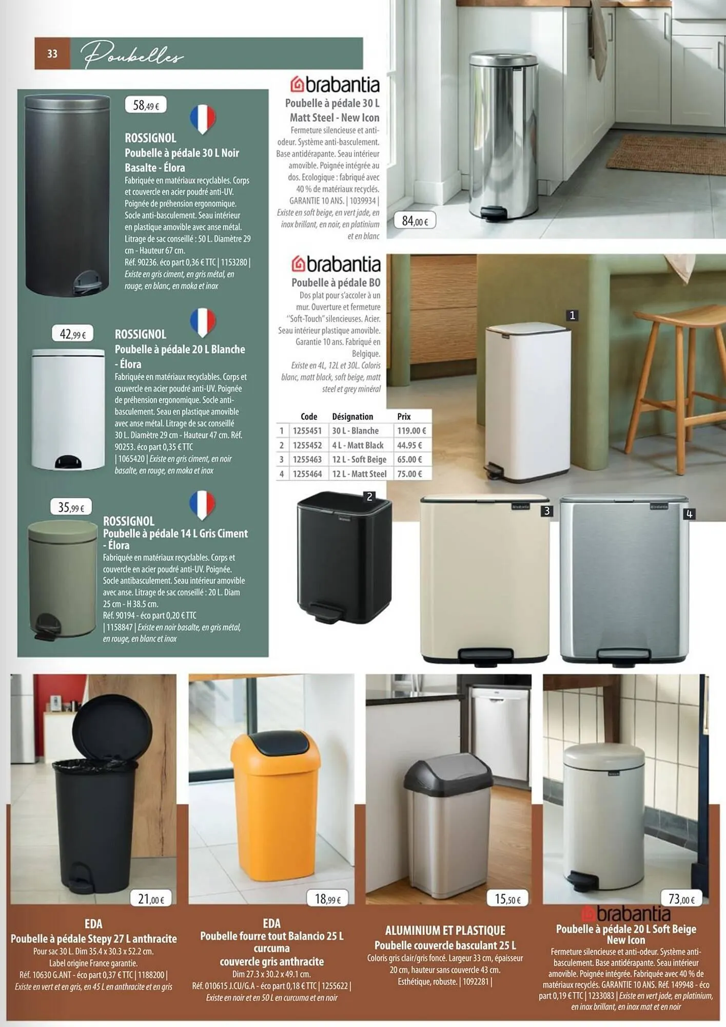 Catalogue Cuisine Plaisir du 1 avril au 31 mars 2027 - Catalogue page 33