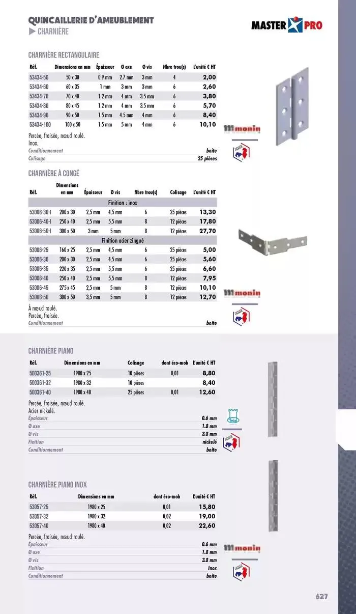 Essentiel Industrie 2025 du 3 janvier au 31 décembre 2025 - Catalogue page 629