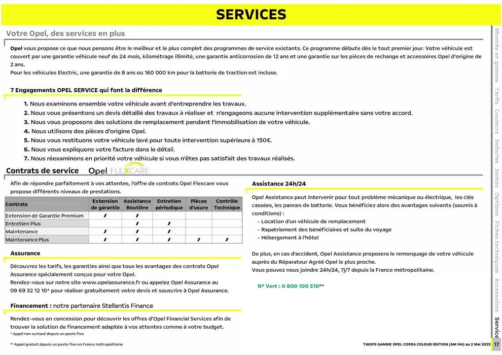 Opel Corsa du 12 mai au 12 mai 2026 - Catalogue page 17