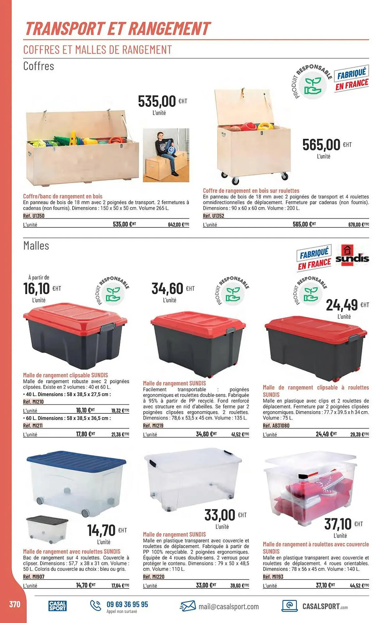 Catalogue Casal Sport du 22 janvier au 31 décembre 2026 - Catalogue page 342