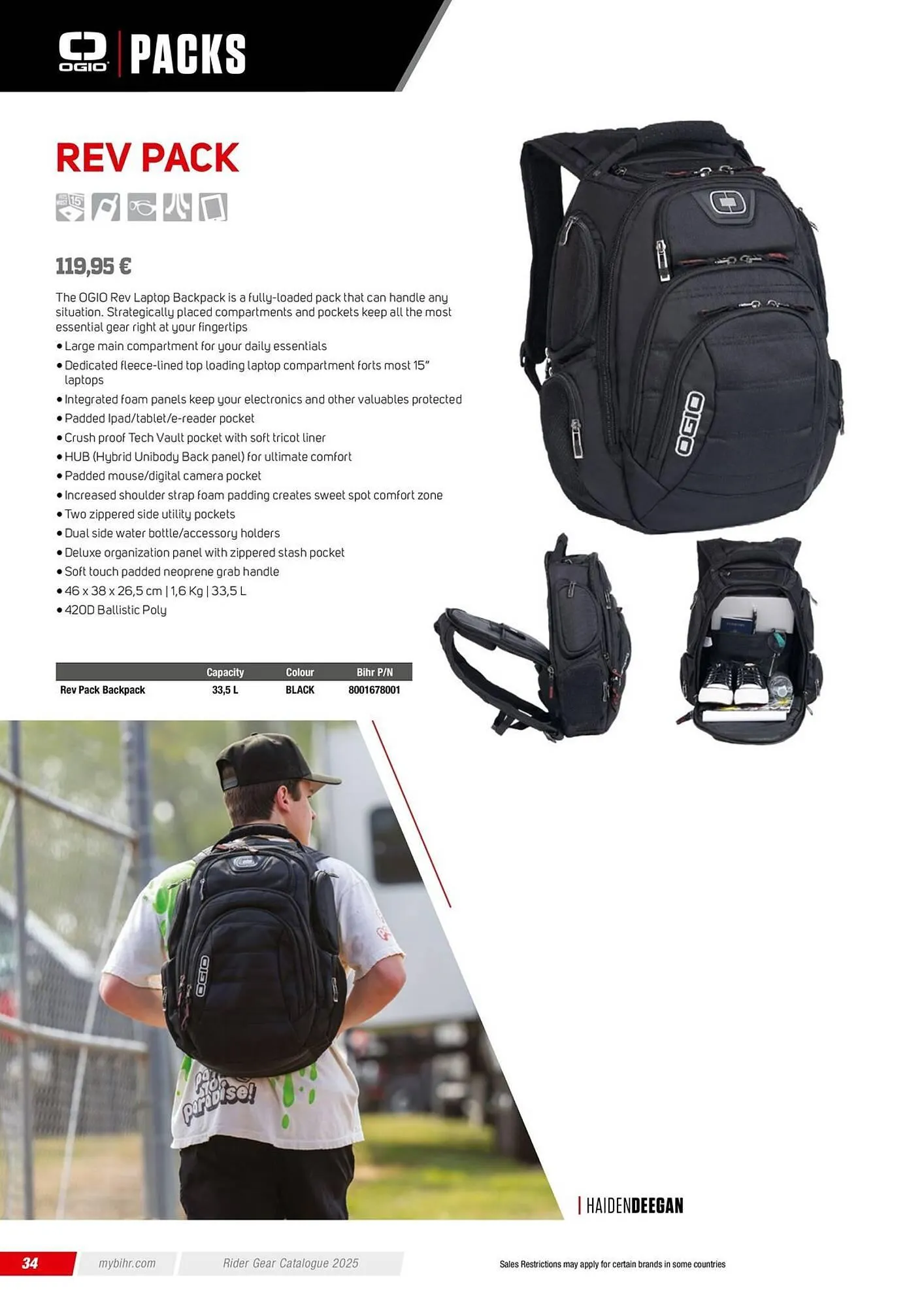 Catalogue Bihr du 5 mars au 31 décembre 2025 - Catalogue page 34