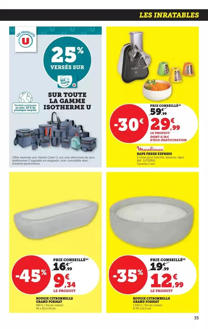 Catalogue Super U du 29 avril au 11 mai 2025 - Catalogue page 35