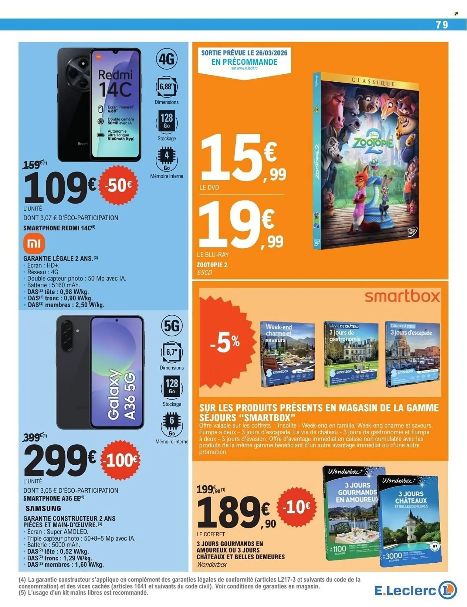Catalogue E.Leclerc du 24 mars au 4 avril 2026 - Catalogue page 79