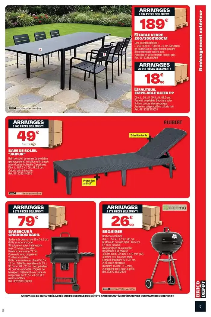 Spécial chantier extérieur ! du 4 avril au 24 avril 2025 - Catalogue page 5