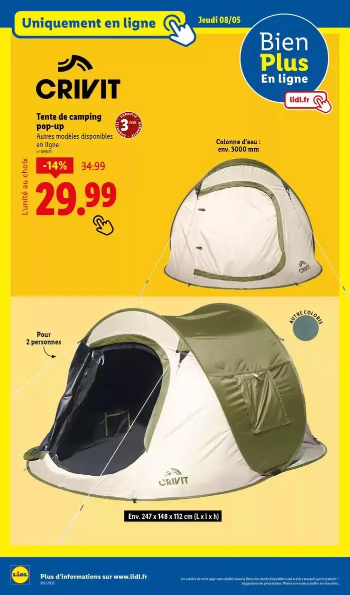 Chez Lidl, retrouvez des accessoires pour la cuisine, le bureau et bien plus encore ! du 8 mai au 12 mai 2025 - Catalogue page 14