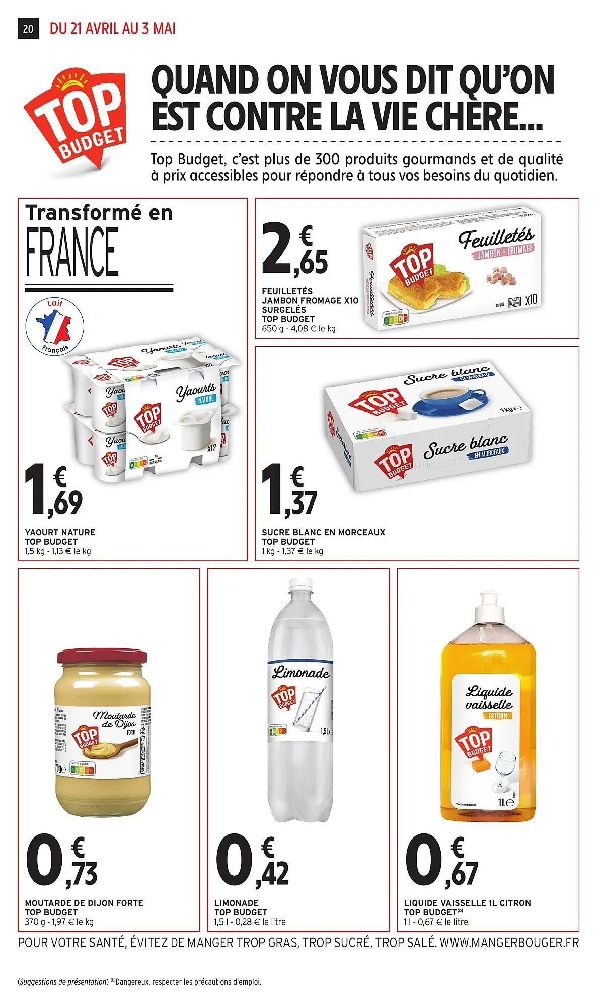 Catalogue Intermarché du 21 avril au 3 mai 2026 - Catalogue page 20