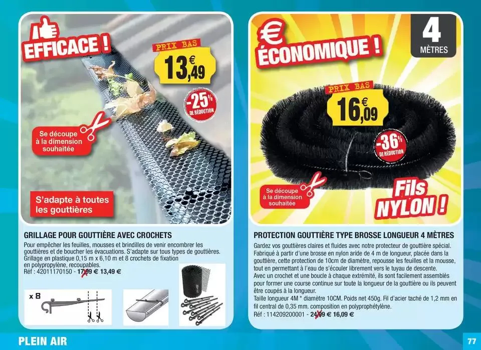 Arrivages de printemps du 6 février au 31 mai 2025 - Catalogue page 77