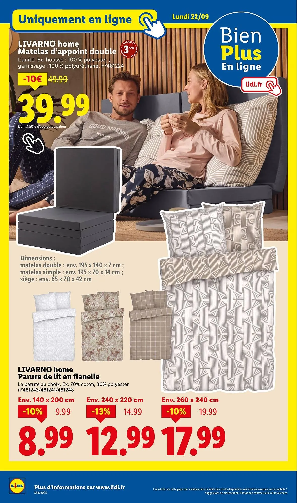 Catalogue Lidl du 18 septembre au 24 septembre 2025 - Catalogue page 56