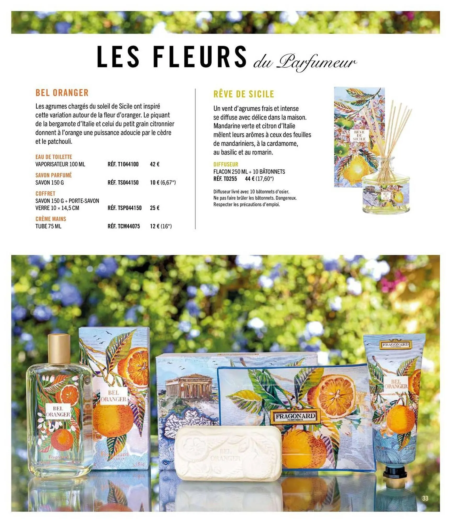 Catalogue Fragonard du 1 avril au 31 décembre 2026 - Catalogue page 33