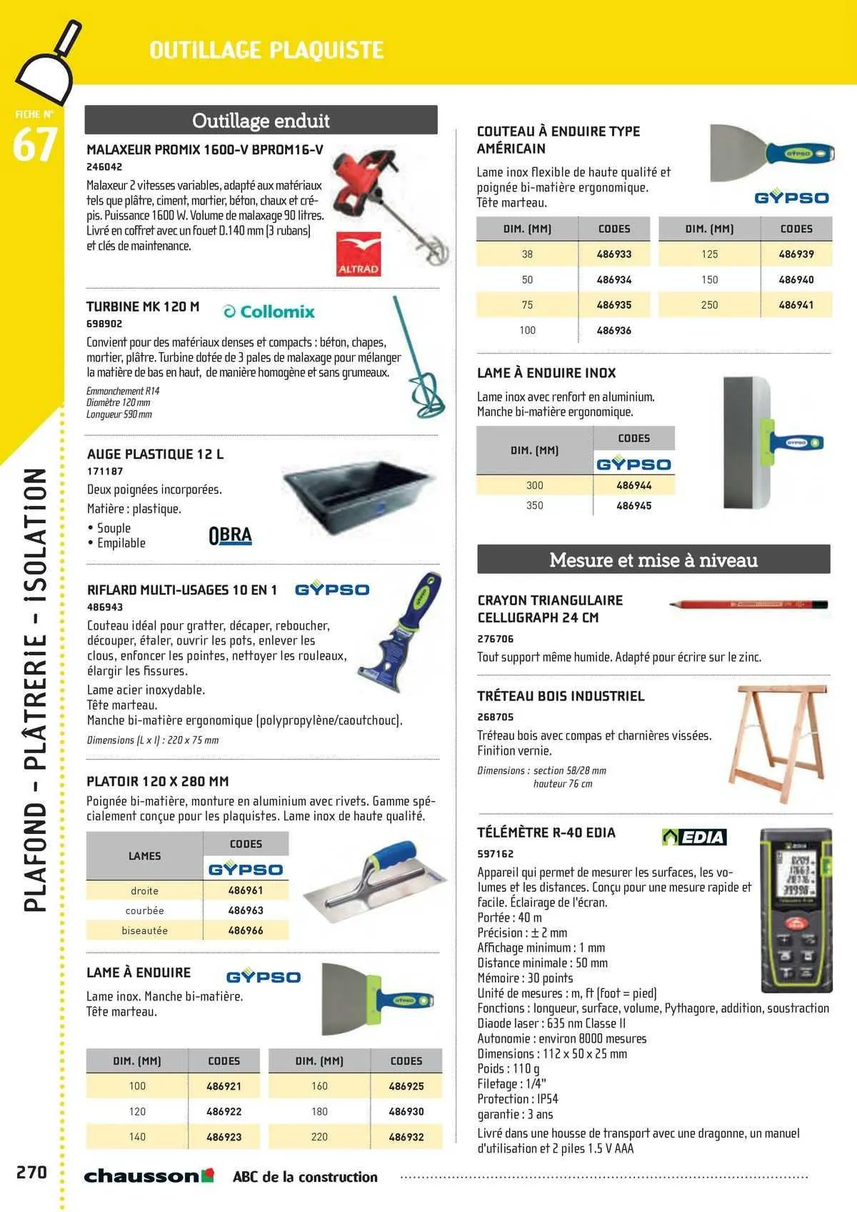 Catalogue Chausson Matériaux du 2 mai au 31 décembre 2025 - Catalogue page 226