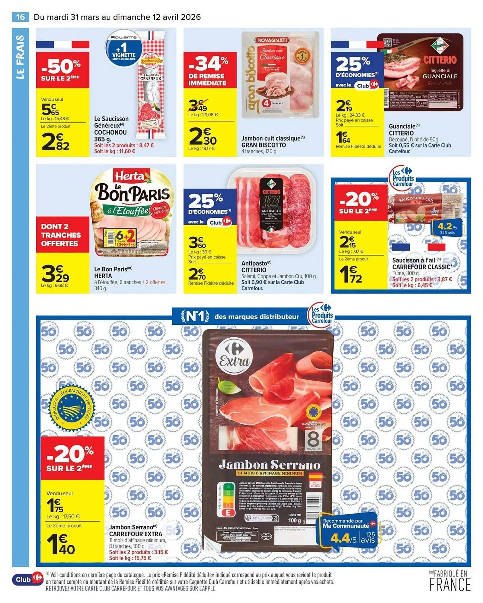 Catalogue Carrefour Market du 31 mars au 12 avril 2026 - Catalogue page 18