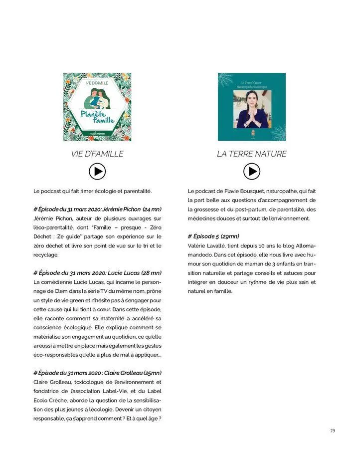 Catalogue Natalys du 1 septembre au 31 décembre 2024 - Catalogue page 76