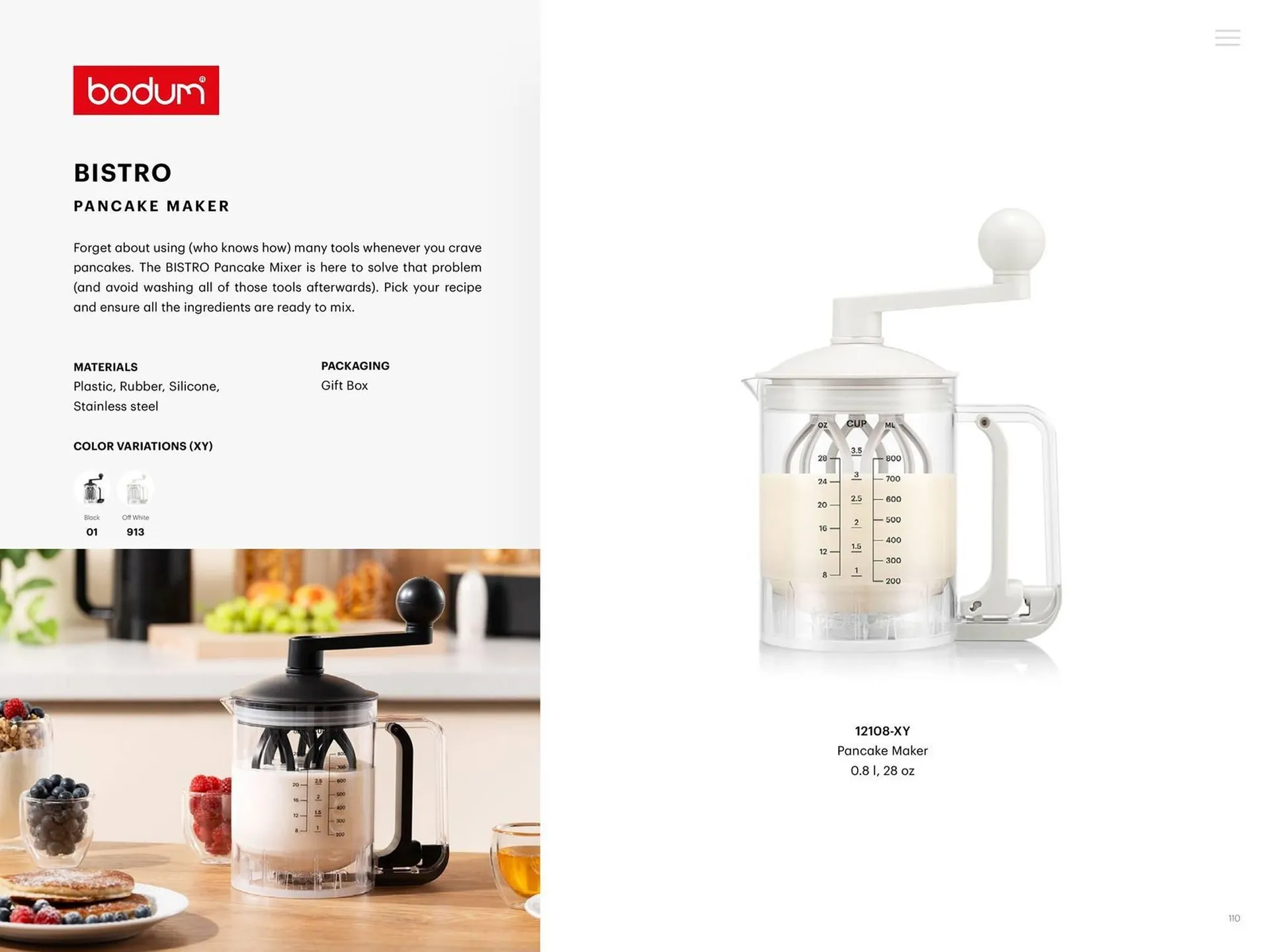 Catalogue Bodum du 25 mars au 31 décembre 2025 - Catalogue page 110