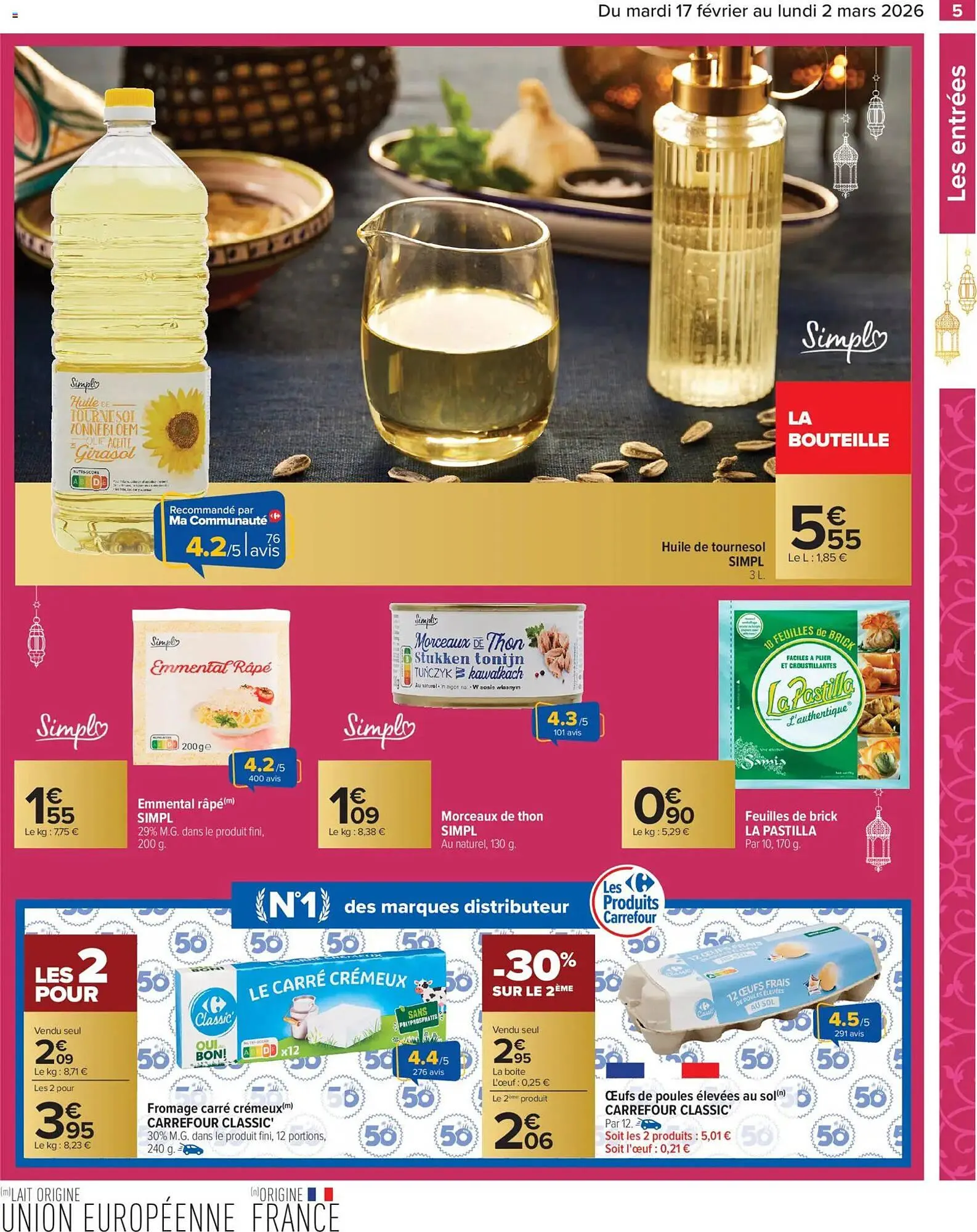 Catalogue Carrefour du 17 février au 2 mars 2026 - Catalogue page 5