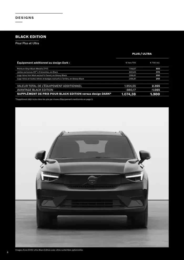 VOLVO EX40 FULLY ELECTRIC du 7 janvier au 31 décembre 2025 - Catalogue page 6