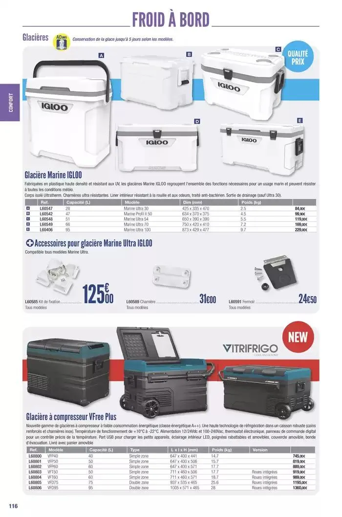 Catalogue Accastillage Diffusion 2025 du 1 janvier au 31 décembre 2025 - Catalogue page 118