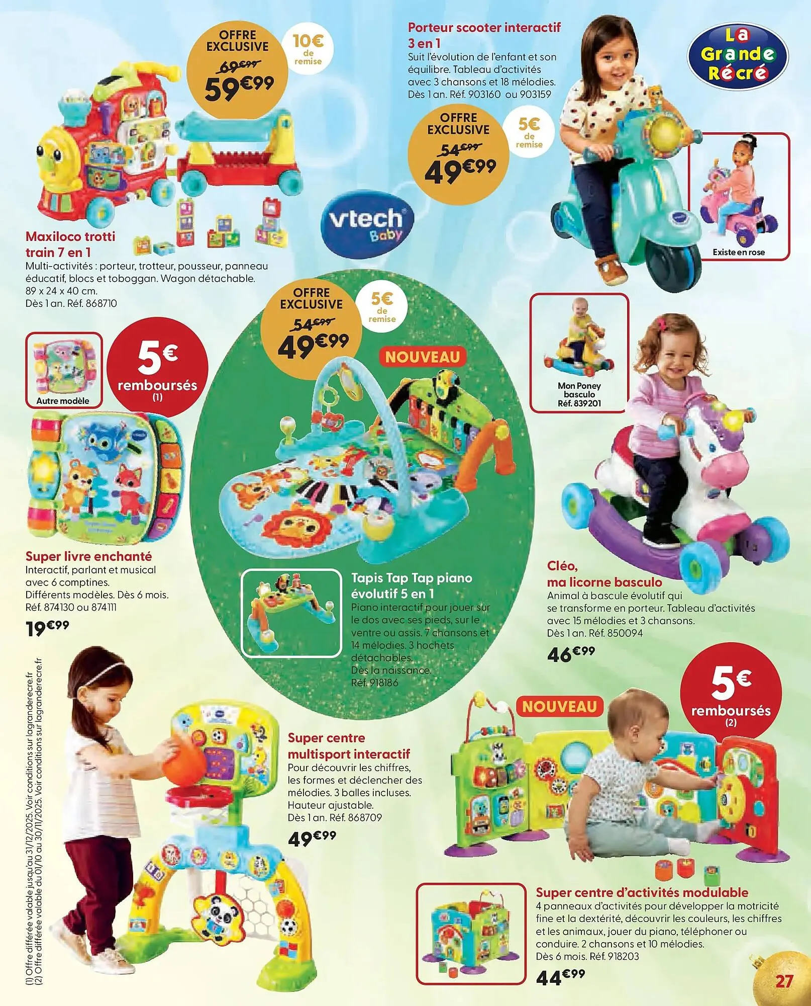 Catalogue La Grande Récré du 15 octobre au 2 décembre 2025 - Catalogue page 27