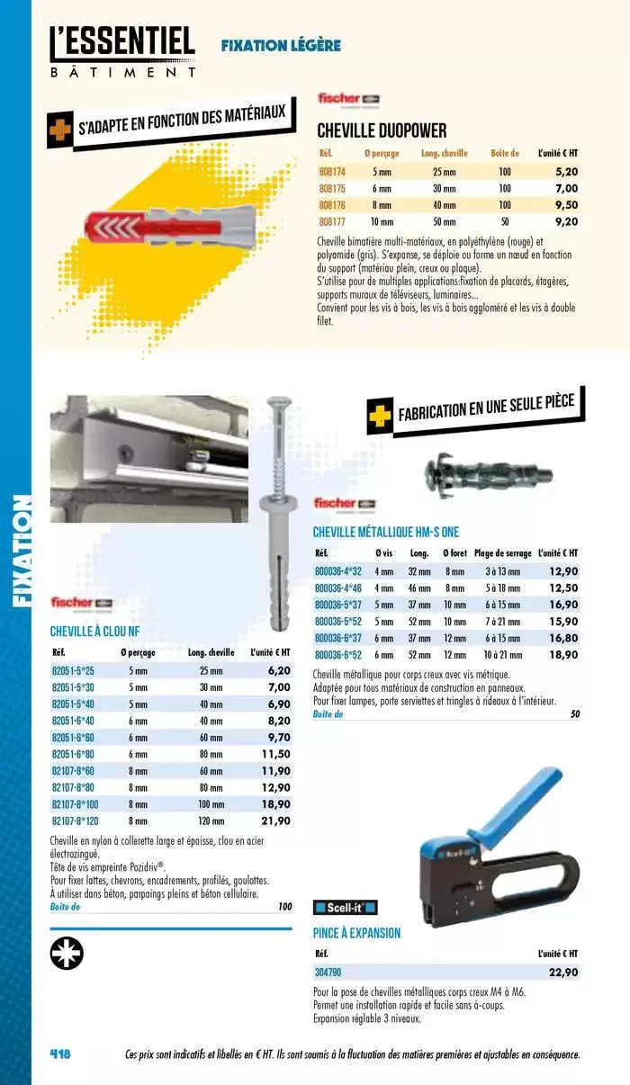 Essentiel Batiment 2025 du 3 janvier au 31 décembre 2025 - Catalogue page 420