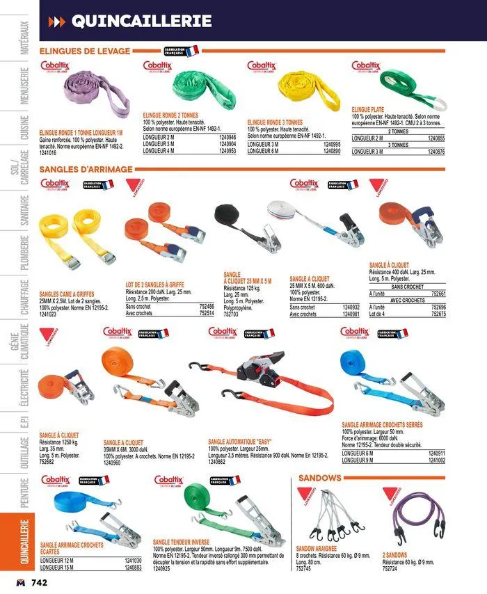 Guide produits 2024 du 15 mars au 31 décembre 2024 - Catalogue page 742