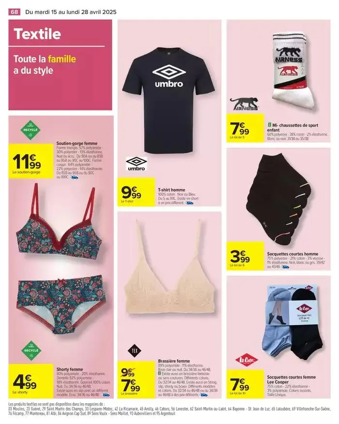 CRÊPES PARTY du 15 avril au 28 avril 2025 - Catalogue page 70