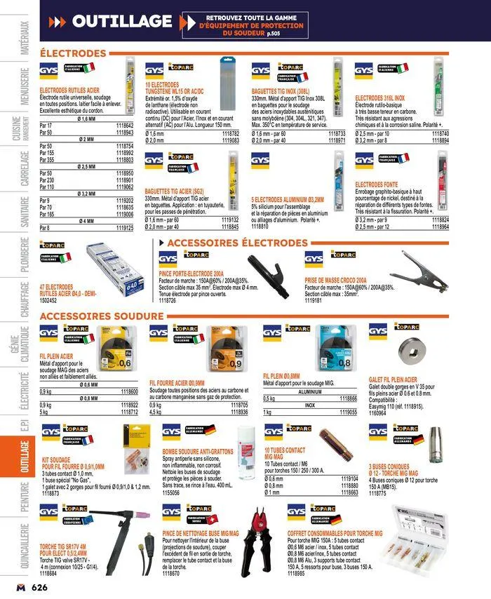 Guide produits 2024 du 15 mars au 31 décembre 2024 - Catalogue page 626