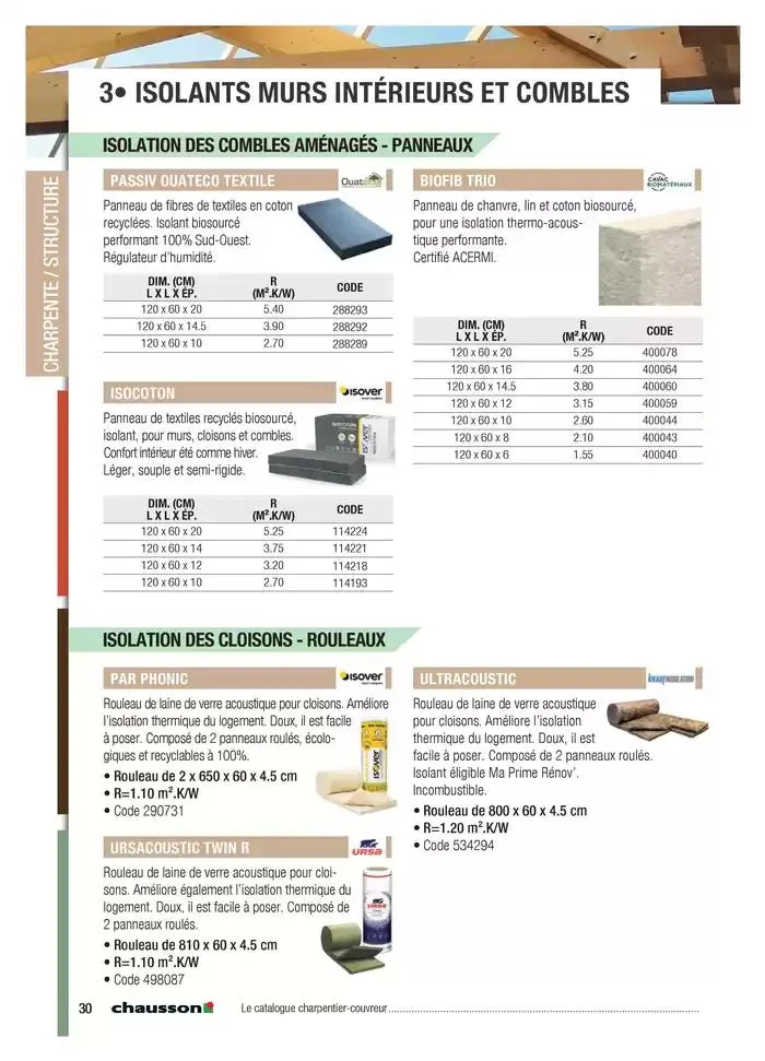 CHARPENTIER-COUVREUR 2025 du 1 janvier au 31 décembre 2025 - Catalogue page 2