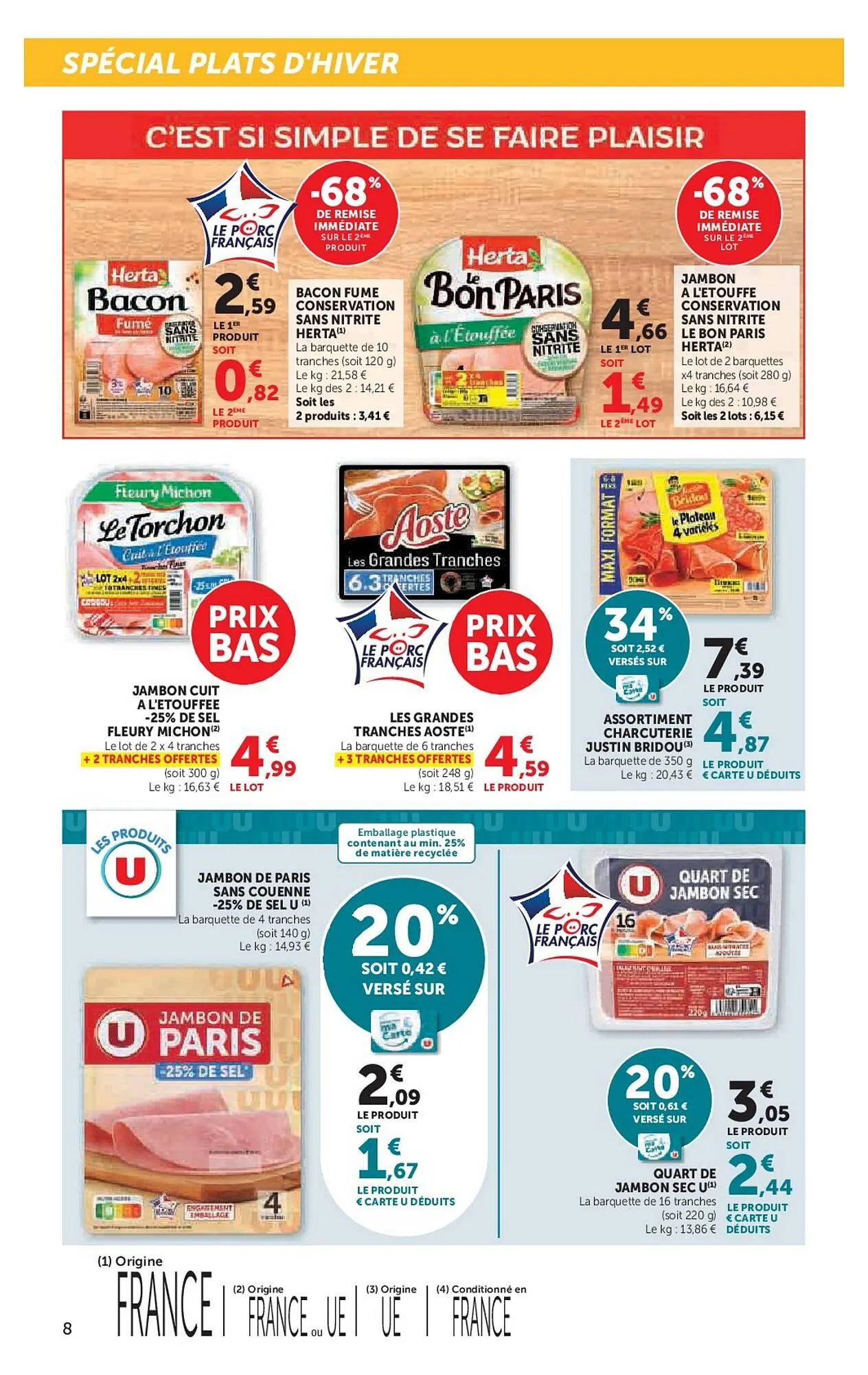 Catalogue Super U du 17 février au 1 mars 2026 - Catalogue page 8