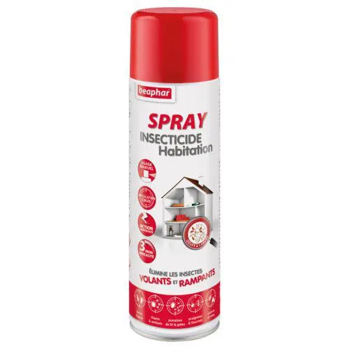Spray insecticide habitation