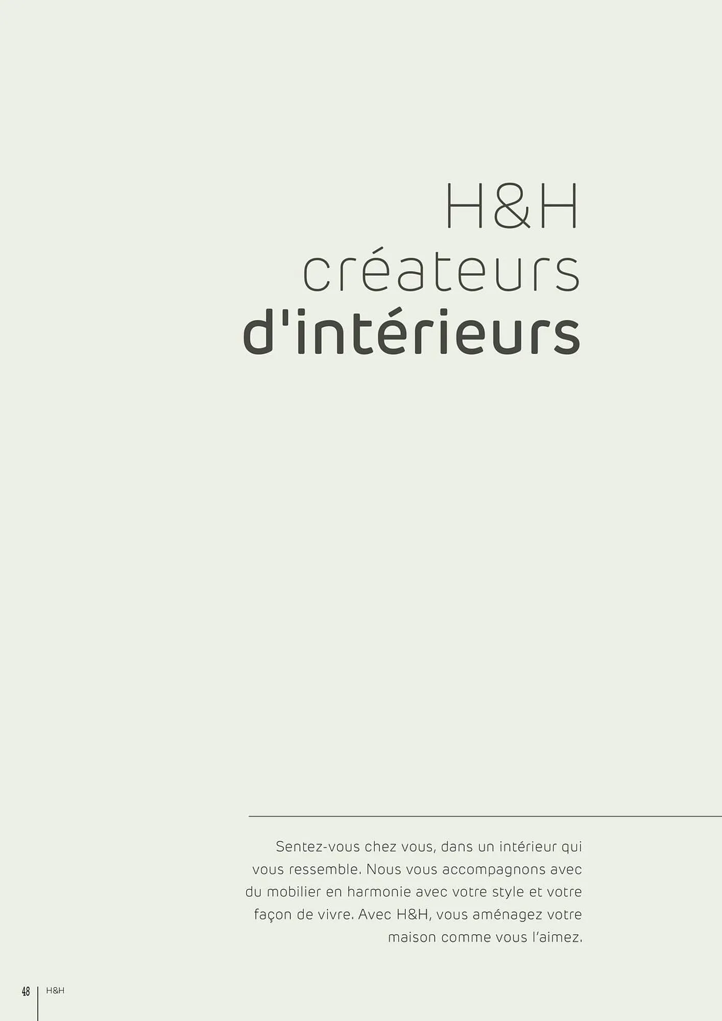 Catalogue H&H du 15 septembre au 28 février 2026 - Catalogue page 48