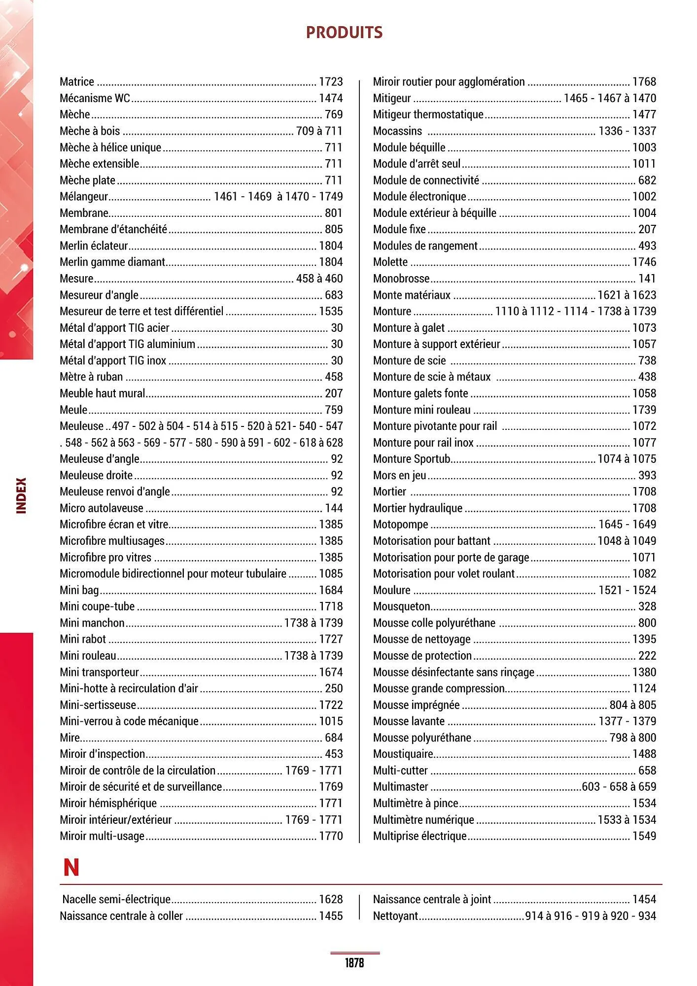 Catalogue Master Pro du 28 janvier au 30 décembre 2028 - Catalogue page 1882