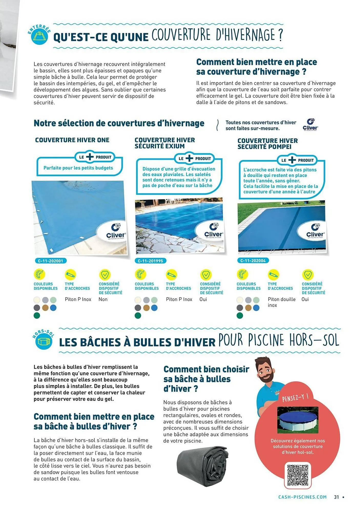 Catalogue Cash Piscines du 9 octobre au 31 décembre 2023 - Catalogue page 31