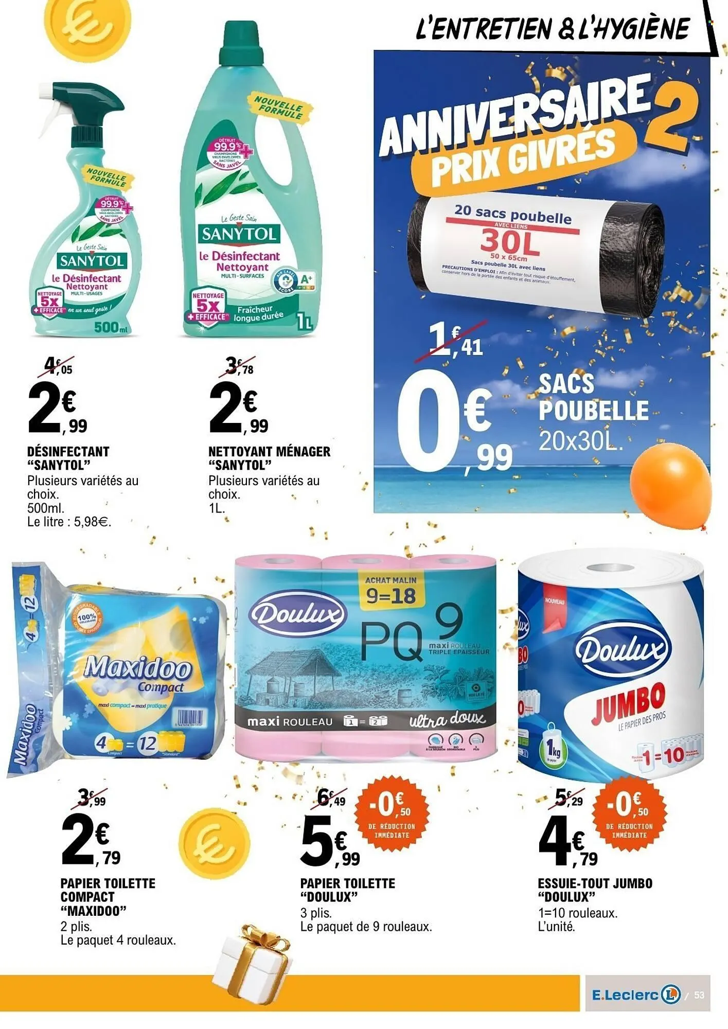 Catalogue E.Leclerc du 10 mars au 22 mars 2026 - Catalogue page 53