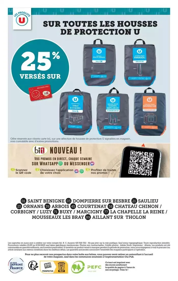 Le plein air a prix bas du 25 mars au 6 avril 2025 - Catalogue page 12