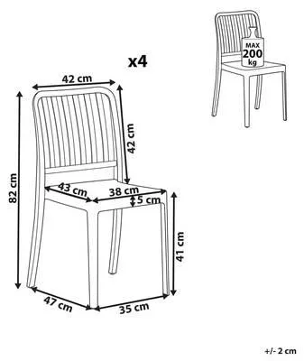 Chaise de jardin SERSALE