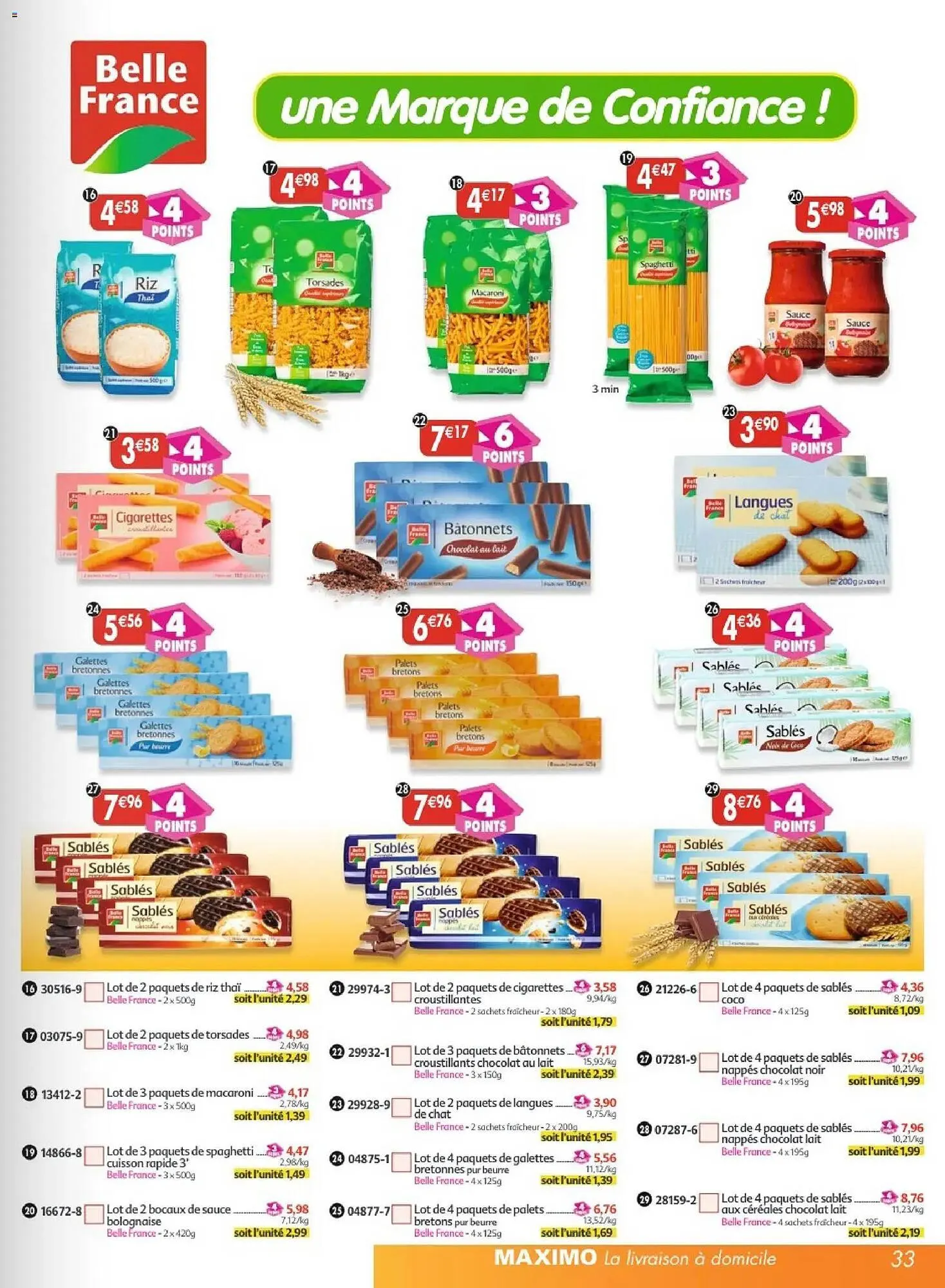 Catalogue Maximo du 2 mars au 29 mars 2026 - Catalogue page 33
